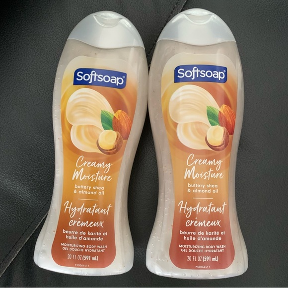 2x Softsoap creamy Moisture body wash butter shea almond oil - Picture 1 of 1